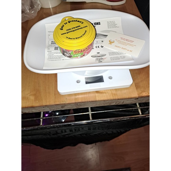 Digital Baby, pet food Scales with LCD Display-small 22 lbs max - Picture 10 of 10